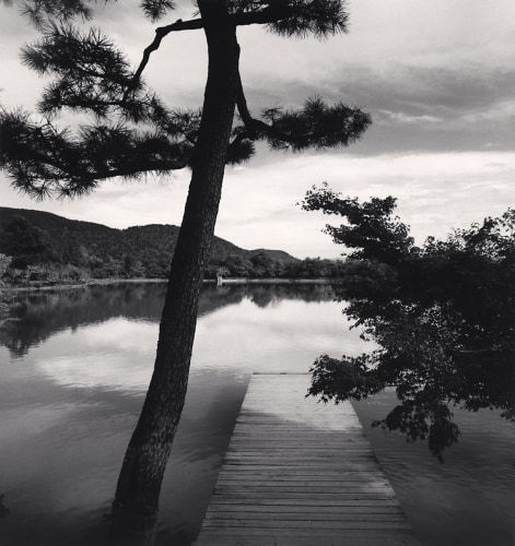 Michael Kenna, Temple Lake, Kyoto, Honshu, Japan., 2001