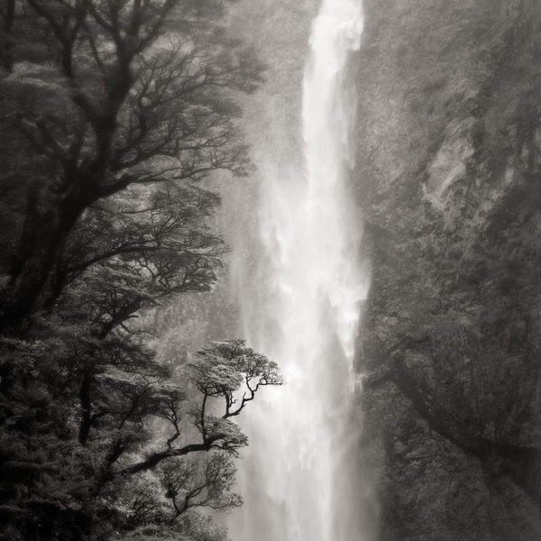 Jeffrey Conley, Waterfall, Southern Alps, NZ, 2011, printed 2016