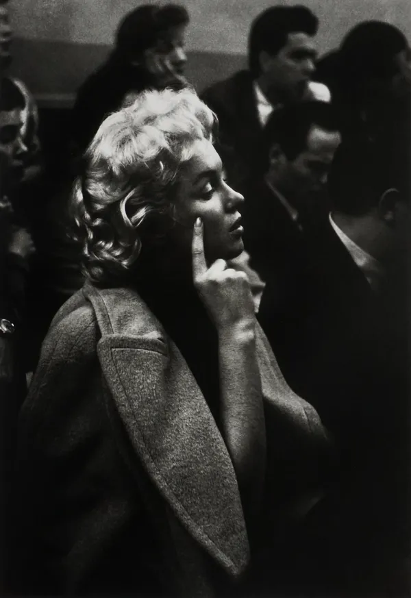 Roy Schatt, Marilyn Monroe at the Actor's Studio, 1955