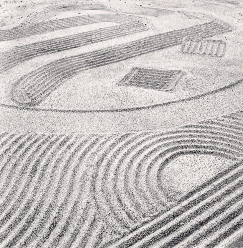 Michael Kenna, Sanskrit Garden, Rengejo-in, Koyasan, Honshu, 2006