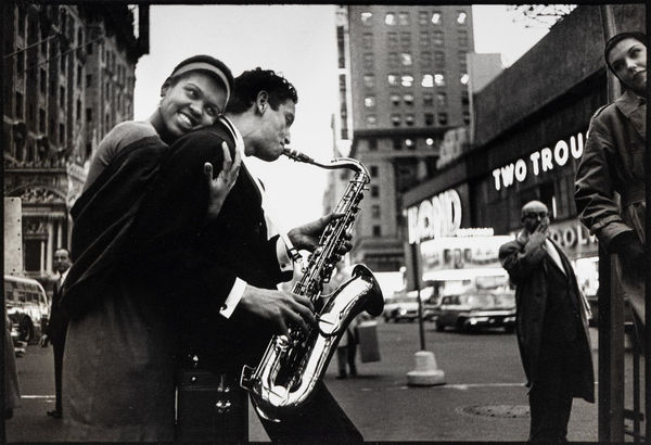 William Claxton, Times Square, NYC, 1960, printed 1999
