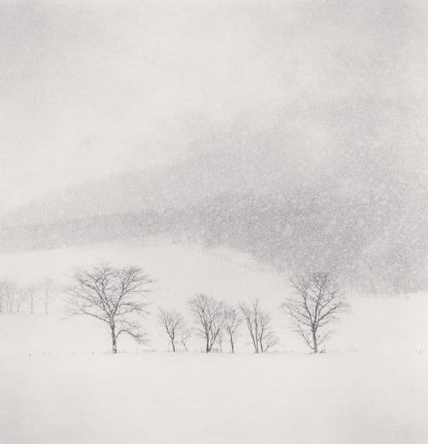 Michael Kenna, Mountain Snow Storm, Okushunbetsu, Hokkaido, Japan., 2013