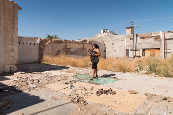 Teresa Margolles, Pista de baile de la discoteca "Eduardo's" (Dance floor of the discotheque "Eduardo's"), 2016