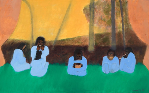 Beatriz González, Proyecto Telón de Guerra y Paz II - Paz (War and Peace Curtain Project II - Peace), 2020