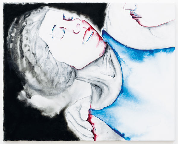 Grace Schwindt, Blue Shirt, 2024