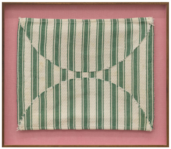 João Modé, Constructive [Paninho], green with curves, 2015