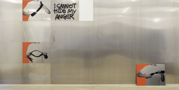 Monica Bonvicini, Wall (I cannot Hide my Anger), 2019