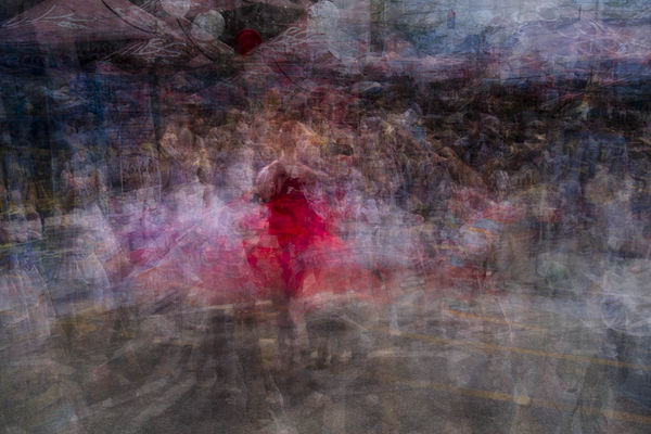 Bill Anderson, Woman in a Red Dress, 2013