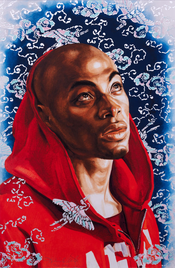 Kehinde Wiley, Sophie Arnould Study II, 2016