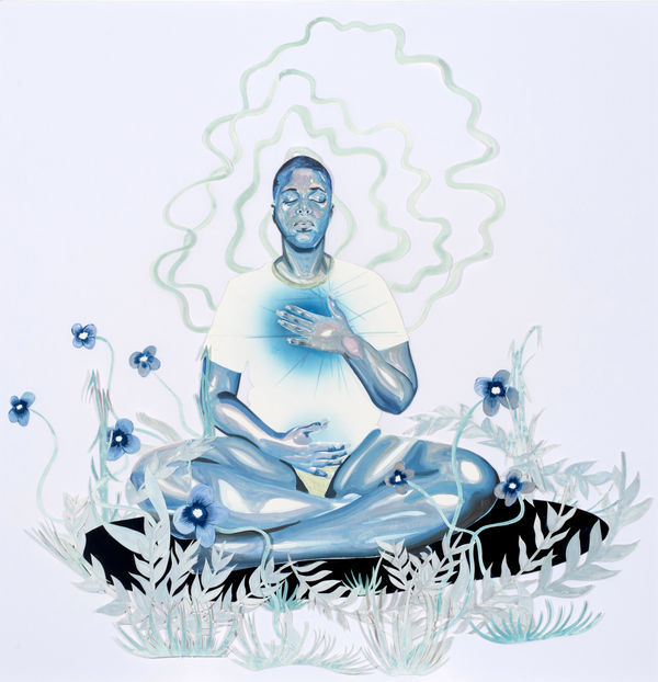 Khari Johnson-Ricks, Softness in solitude and gratitude for self, 2022