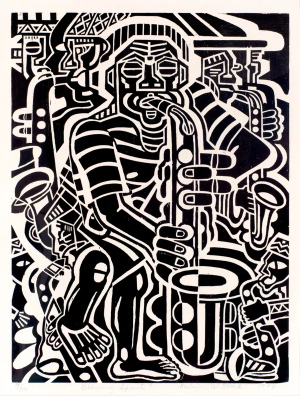 Melvin W. Clark, Blowing Spirits , 1986
