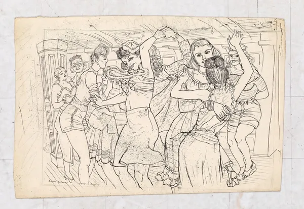 Calvin Burnett, Man Shortage, 1945