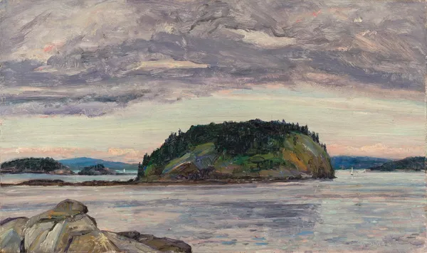 Louis Sloan, Seascape #2, 1980, c.