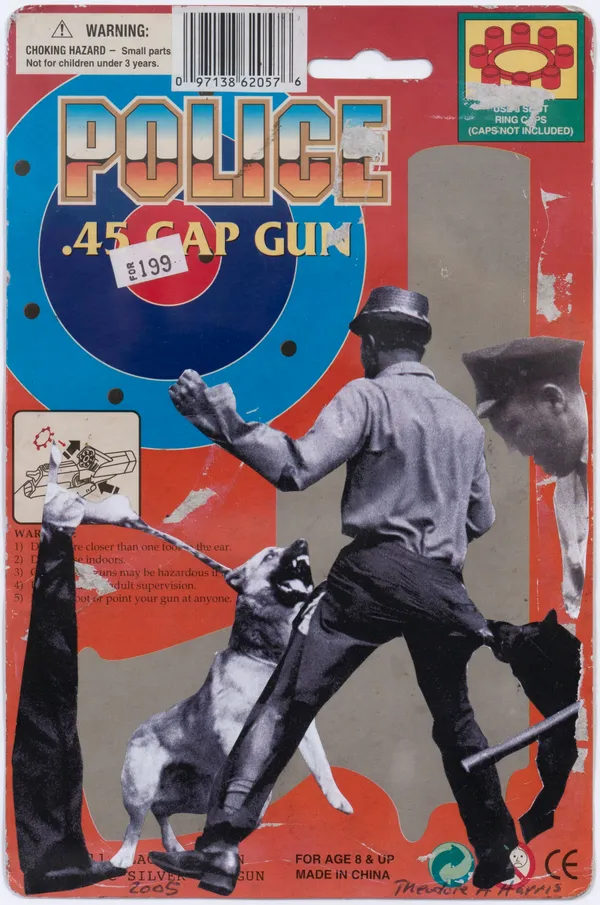 Theodore Harris - Police 45.666 Shooter (After Amiri Baraka), 2005