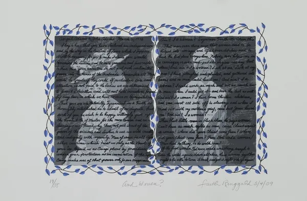 Faith Ringgold, And Women?, 2009