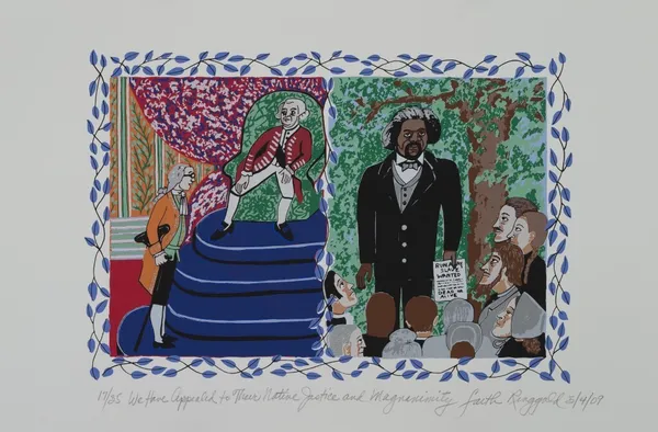 Faith Ringgold, “We Have Appealed To Their Native Justice and Magnanimity, 2009