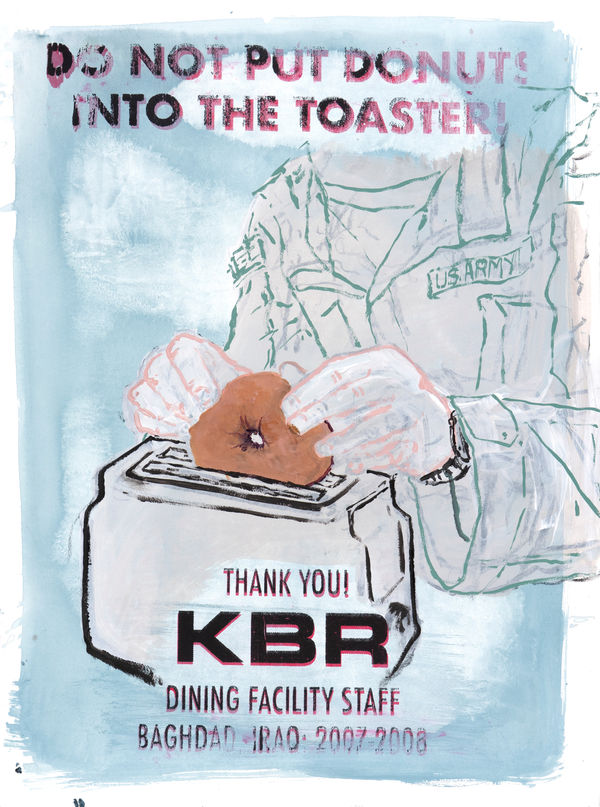 Gerald Sheffield, kbr poster (toaster), 2018