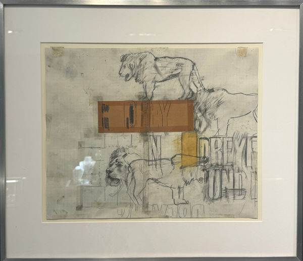 Larry Rivers, Lions on the Dreyfus Fund V, 1964