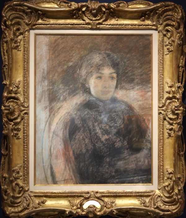 Mary Cassatt, Portrait of a Woman in a Dark Dress, 1879