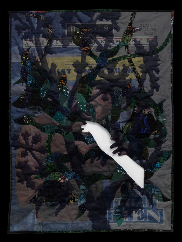 Aaron McIntosh, Just One Touch with Morning Glory, Angelica, Spleenwort, 2024