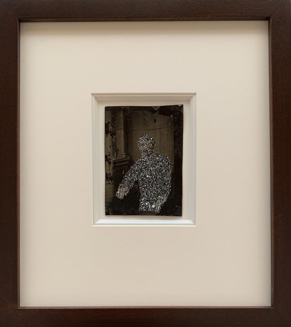 John Latour, Pensive Man with Mustache and Fob Watch, 2021