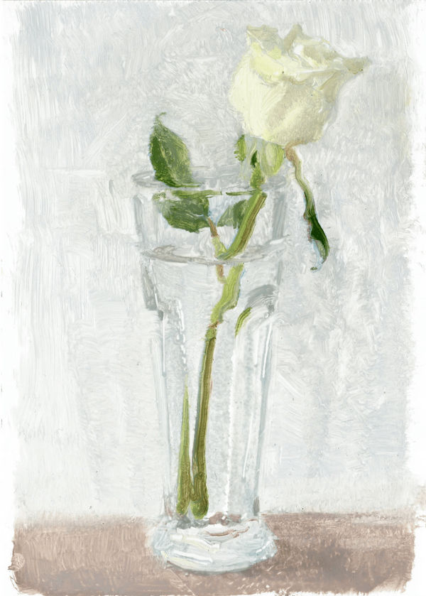 James Lee Chiahan, White Rose (Day 1), 2024