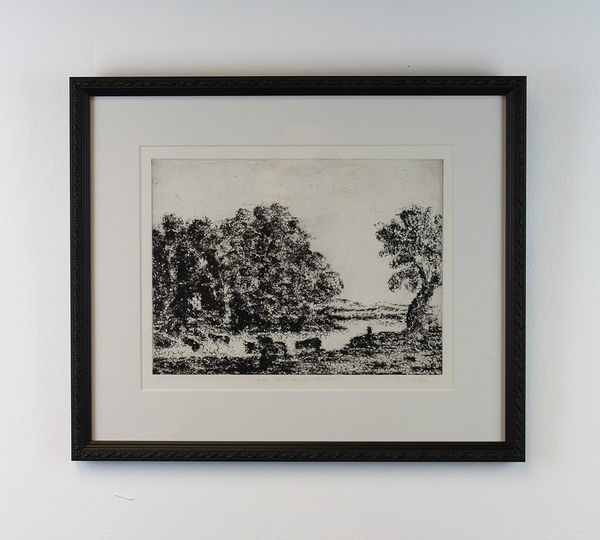 Ripley Whiteside, D’après « Le bouvier » de Claude Lorrain / After Claude Lorrain's The Cowherd, 2025