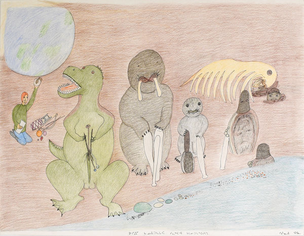 Shuvinai Ashoona, 148-1991, 2016