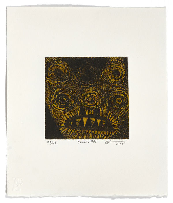 Ed Pien, Yellow Bat, 2016