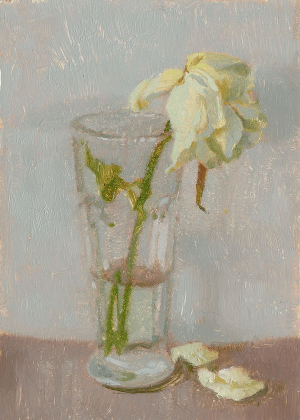 James Lee Chiahan, White Rose (Day 16), 2024