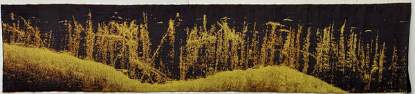 Ludovic Boney, Mémoires ennoyées tapisserie jacquard 1, 2024