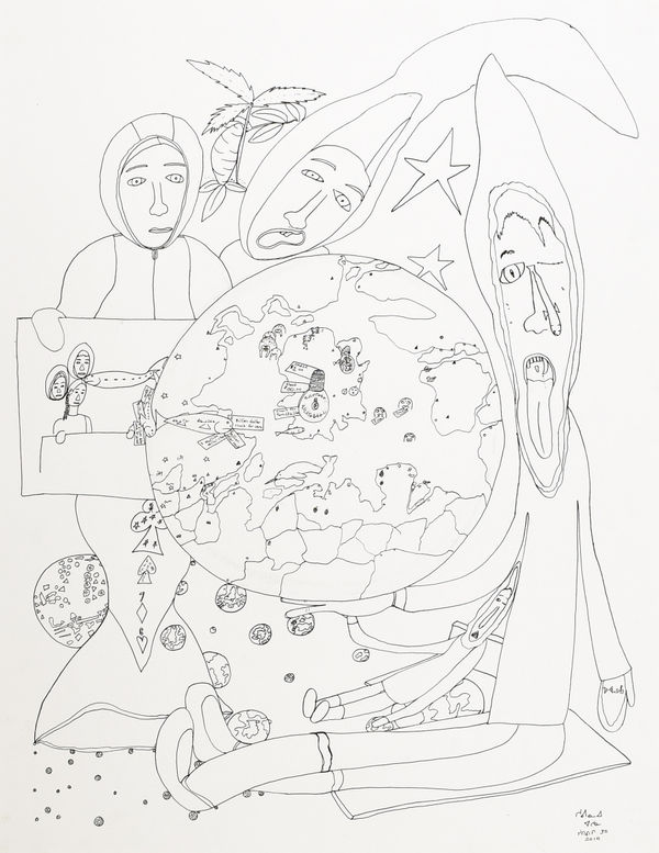 Shuvinai Ashoona, 148-1558, 2010