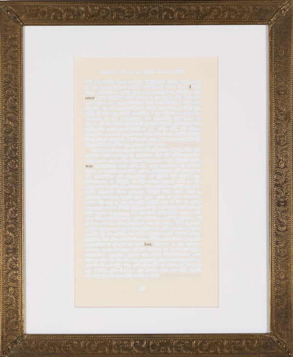 John Latour, I once was lost, 2013