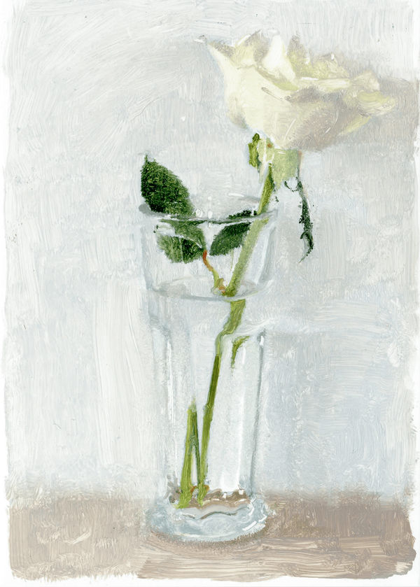 James Lee Chiahan, White Rose (Day 2), 2024