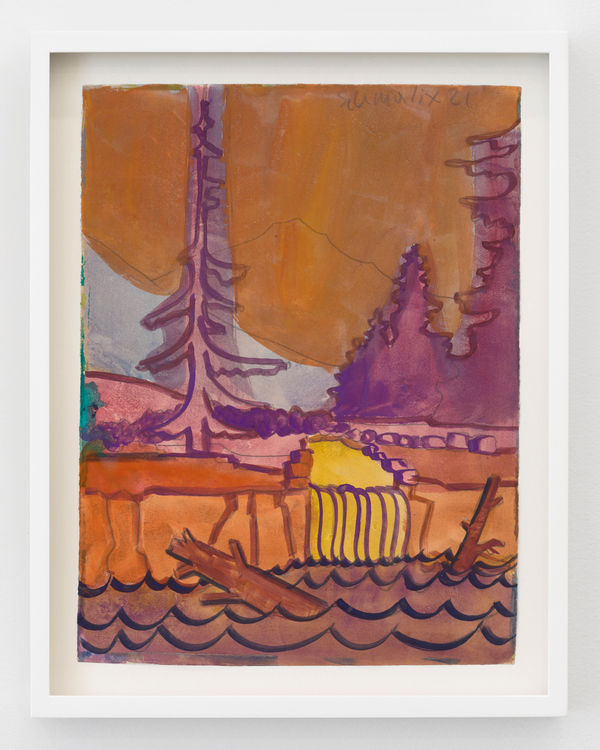 Hubert Schmalix, Landscape 9 PM, 2021