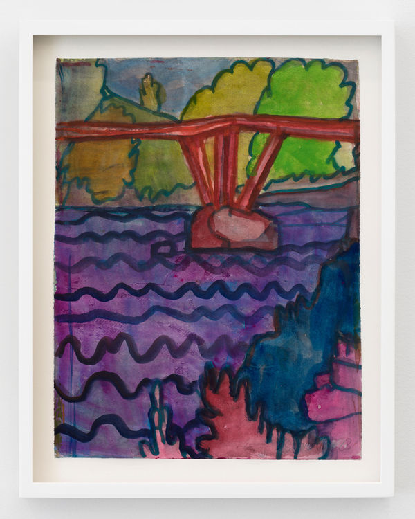 Hubert Schmalix, Landscape 4 PM, 2023