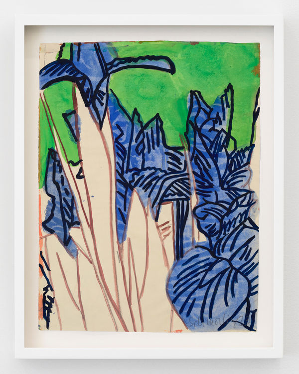 Hubert Schmalix, Flower 5 PM, 2023