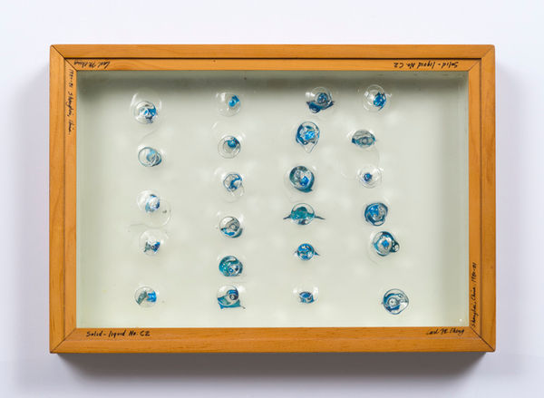 Carl Cheng, Liquid/Solid Series: Solid - liquid No. C2, 1980