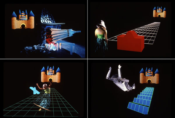 Ericka Beckman, Cinderella Game 1-4, 1986/2015