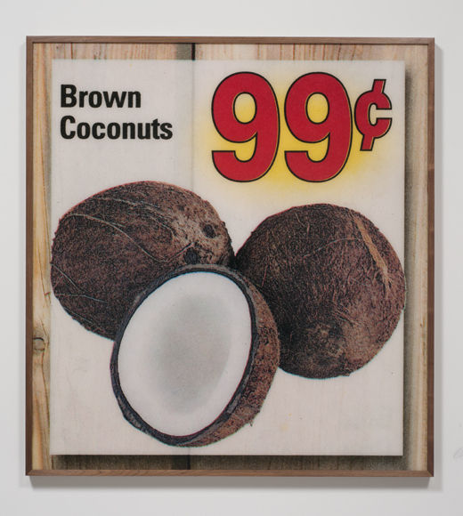 Amanda Ross-Ho, BROWN COCONUTS, 2010