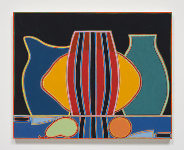 Holly Coulis, Large Lemon, Stripes, Knives, 2017