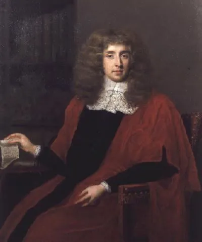 Joseph Michael Wright, Portrait of Judge Jeffreys, George Jeffreys (1648-89), 1st Baron, c. 1685