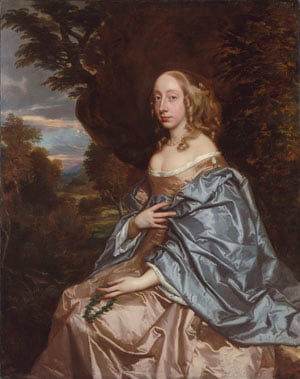 Peter Lely, Portrait of Anne Bayning (d. 1678), c. 1660