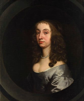 Peter Lely, Portrait of a Lady, traditionally identified as Jane Pelham, 1650s