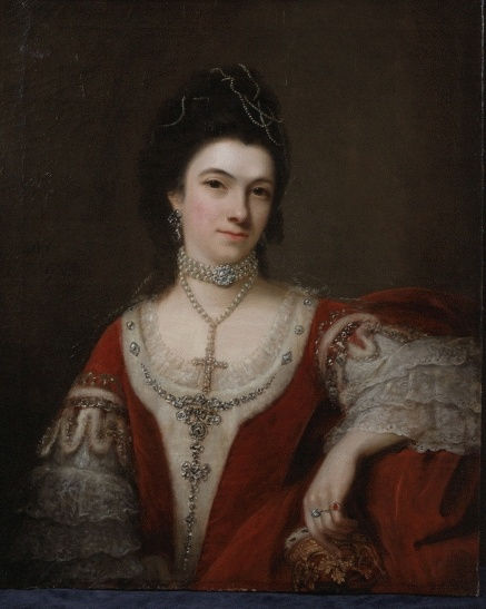 Nathaniel Hone the Elder, Portrait of Jane Roberts, Duchess of St Albans (d. 1778), 1768