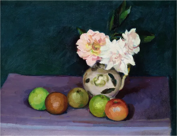 Duncan Grant, Still life with apples