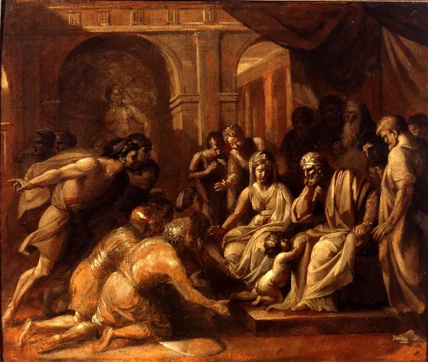 Benjamin West PRA, Pyrrhus as a Child, 1780s