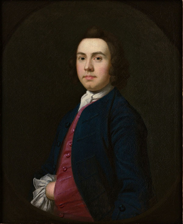 William Keable, Portrait of a gentleman, Late 1740s
