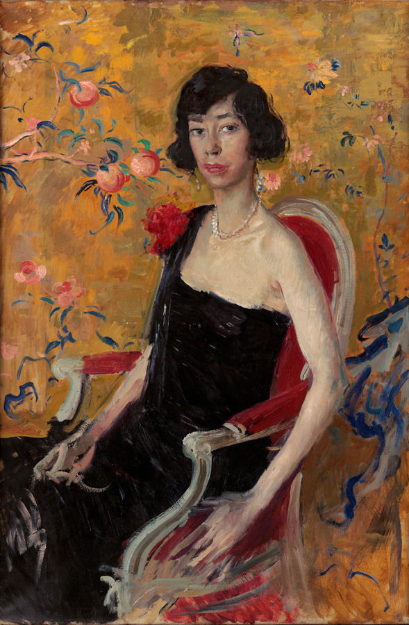 Augustus Edwin John, Portrait of Frau Lally Horstmann, c. 1926