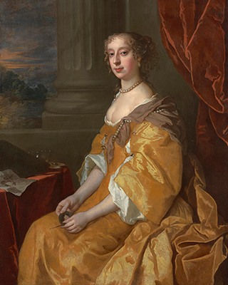 Peter Lely, Portrait of a Lady, traditionally identified as Anne Killigrew (1660-85), 1670s